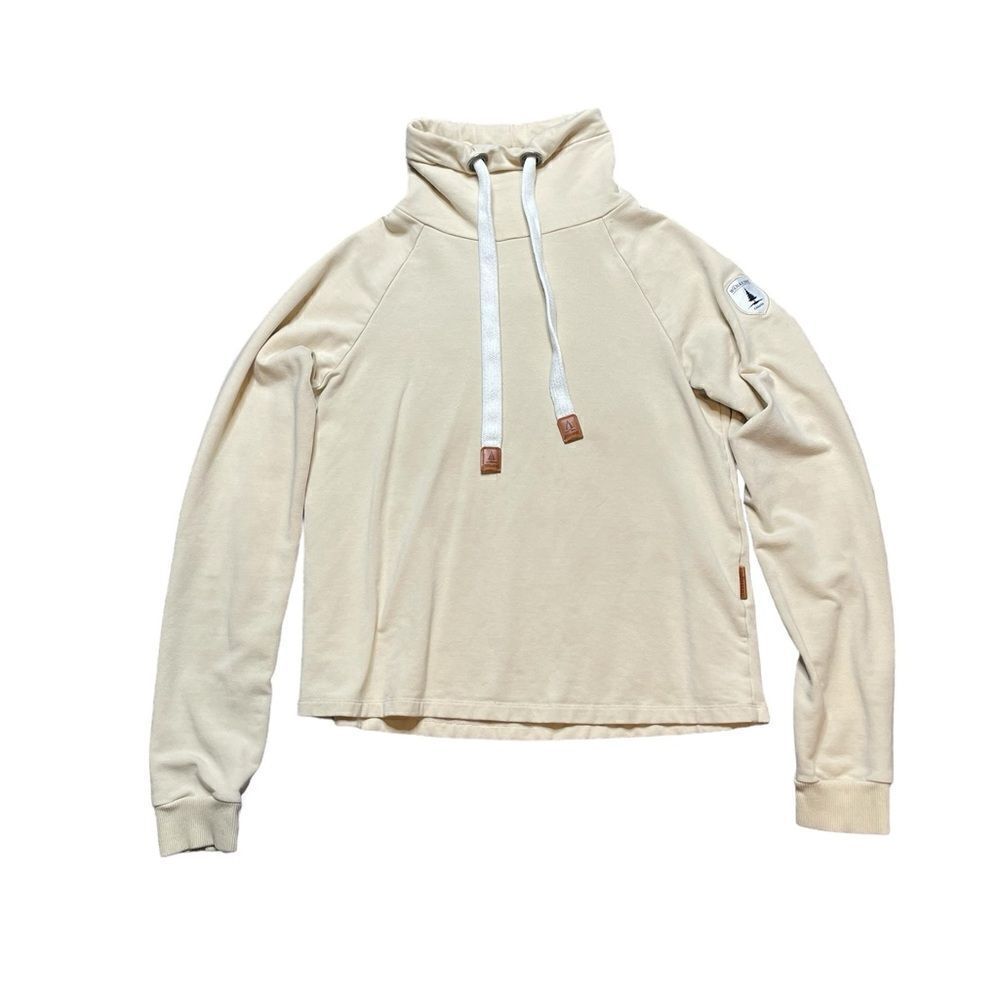 WANAKOME Funnel Neck Sweatshirt Size XS